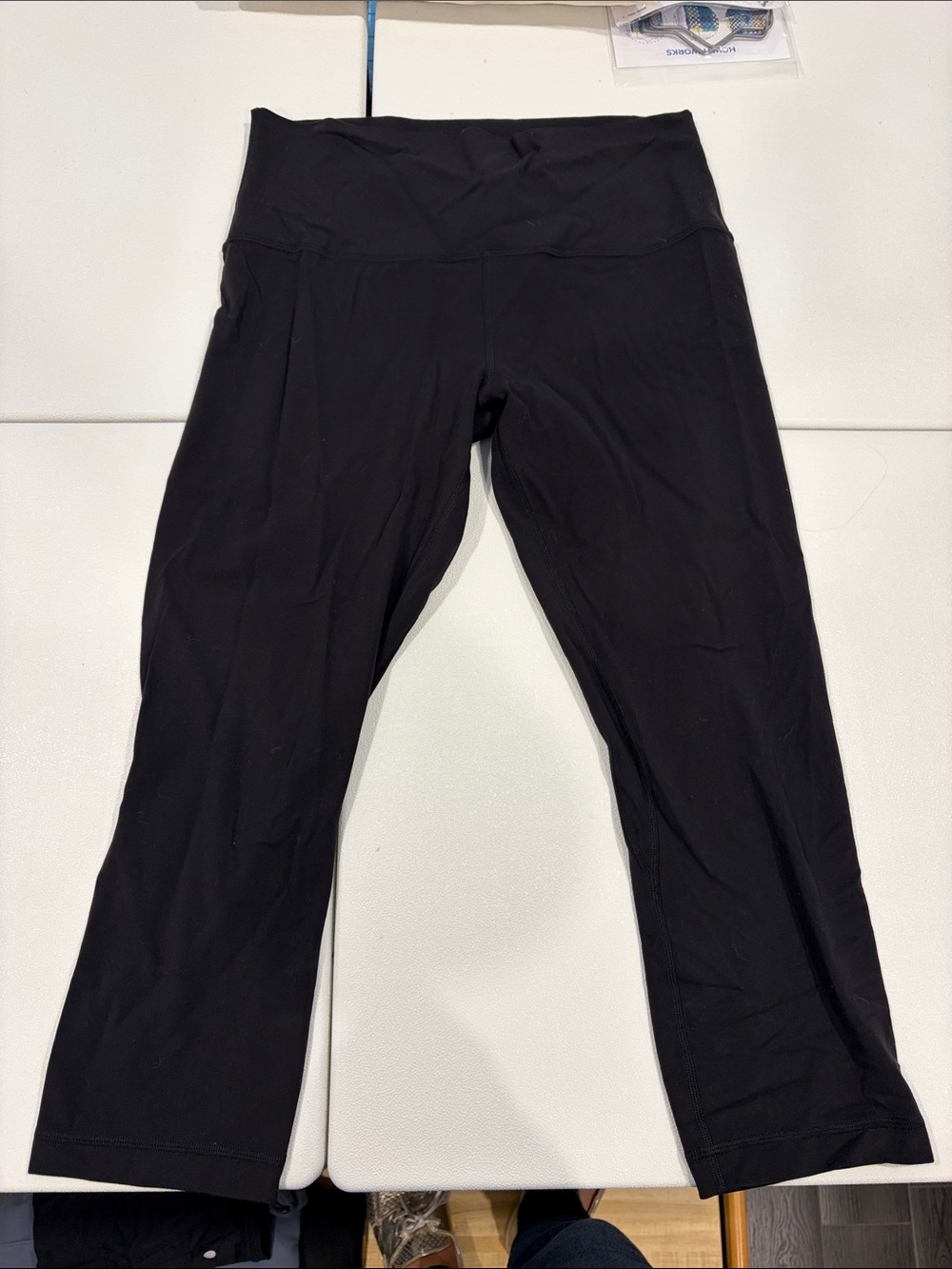lululemon athletica Black Mid-Rise Fitness Leggings